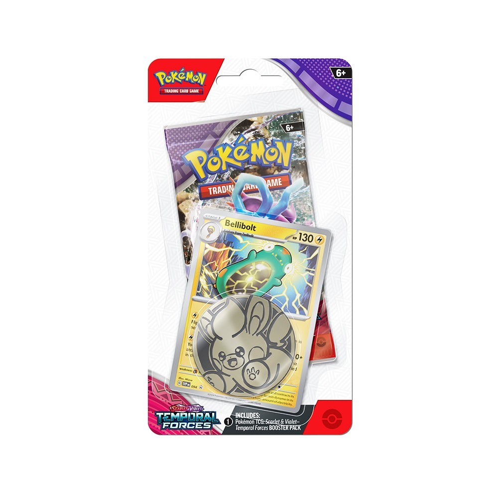 Pokemon Scarlet & Violet Temporal Forces Checklane Blister Pack | Steel  City Collectibles