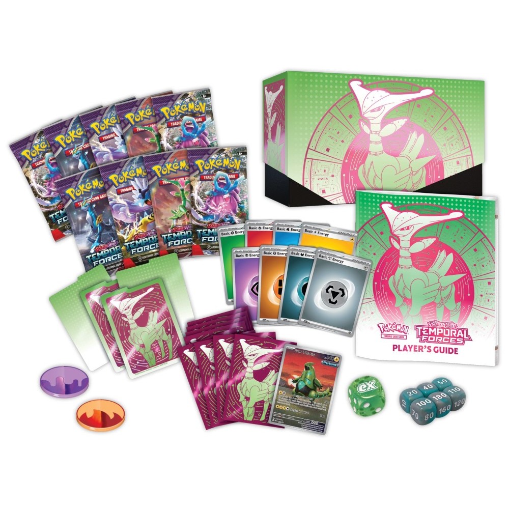 Temporal Forces ポケセン限定エリートトレーナーボックス Pokemon Scarlet & Violet Temporal Forces Elite Trainer Box