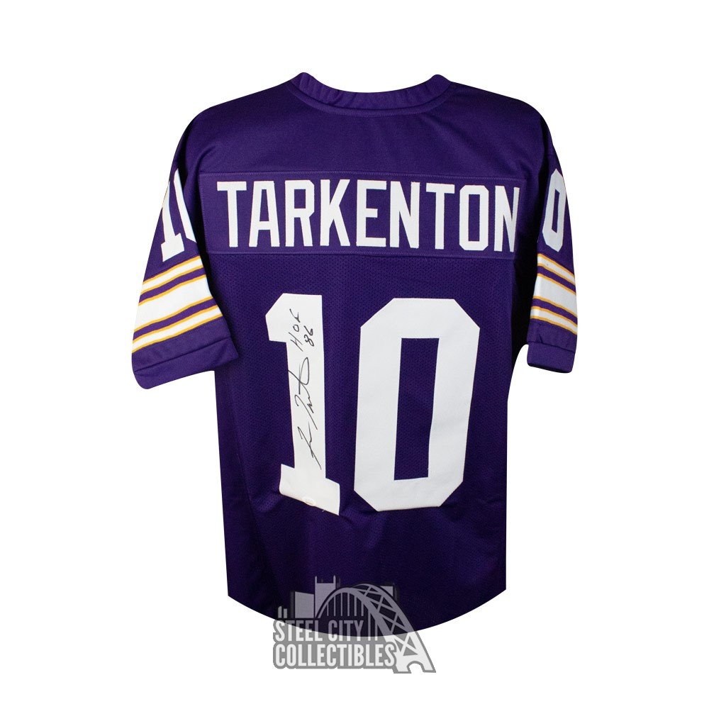 fran tarkenton signed jersey