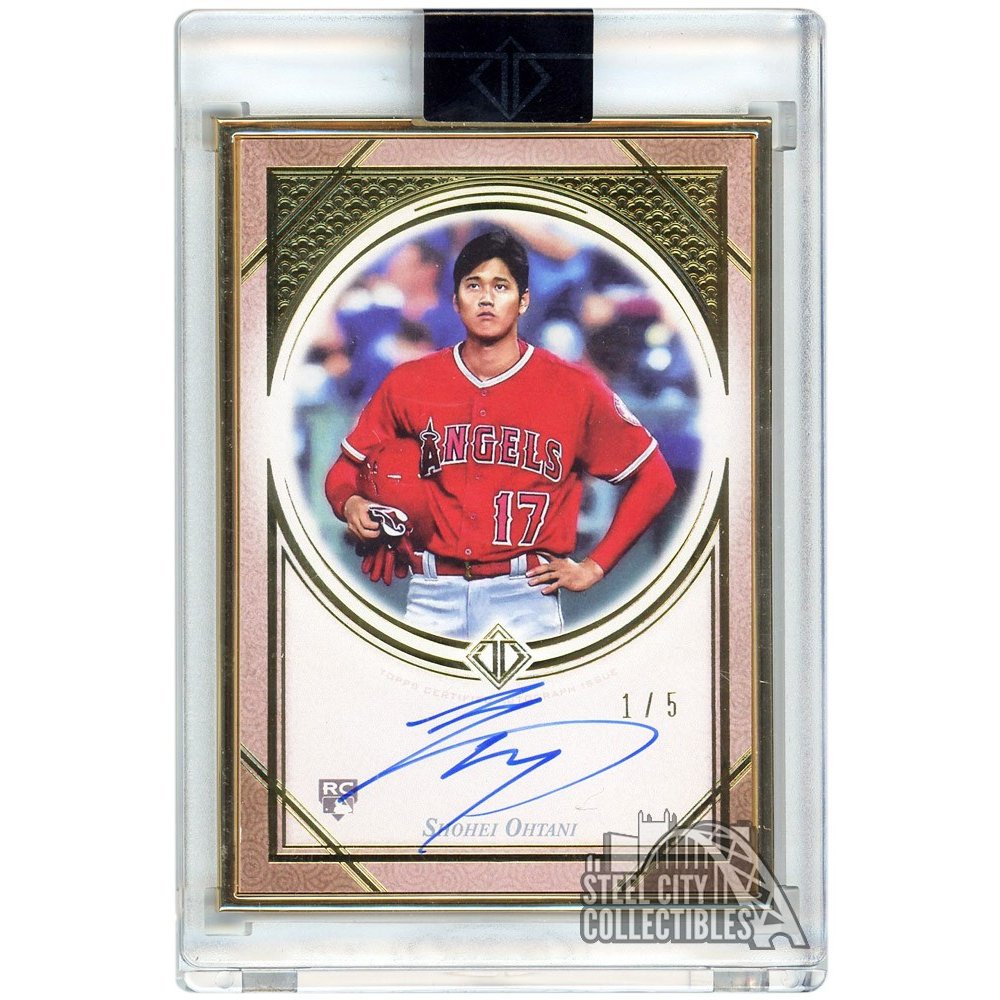 Shohei Ohtani 2018 Topps Transcendent Japan Autograph Rookie Card RC 1 