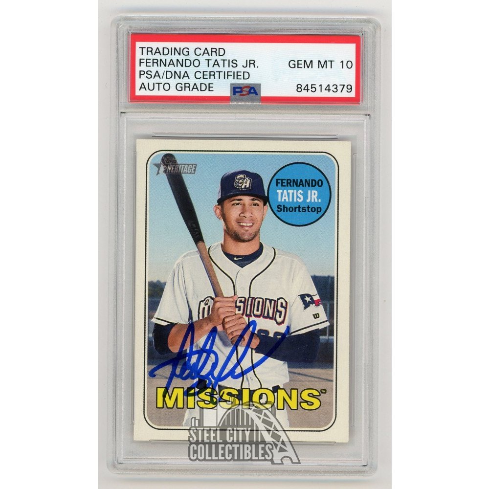 Fernando Tatis jr auto topps