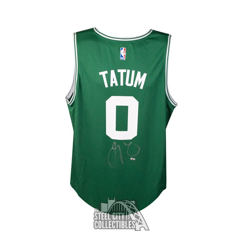 jayson tatum autographed jersey