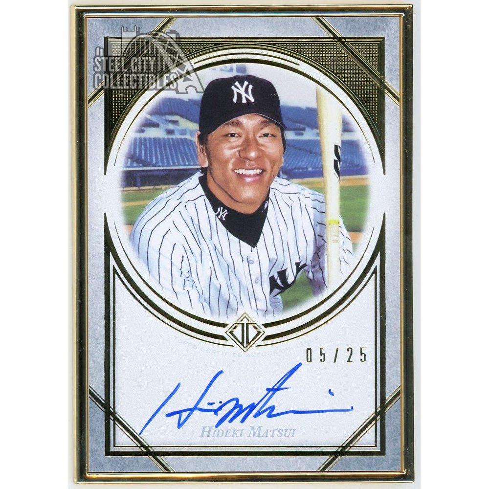 Hideki Matsui 2018 Topps Transcendent Autograph Auto Card 05
