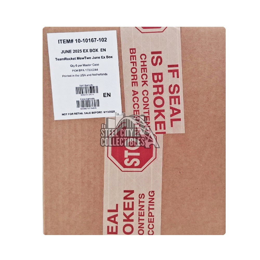 Sealed Pokemon Box 2025 Pokmon TCG Team Rocket's Mewtwo Ex Box - Sealed  Scarlet & Violet Destined Rivals Set With 44 Cards