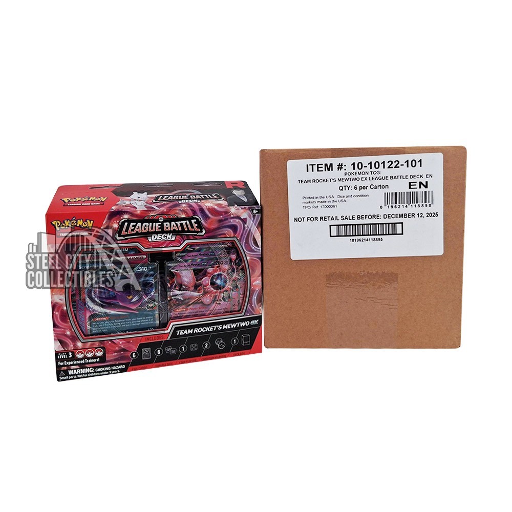 Pokemon Team Rocket's Mewtwo ex League Battle Deck 6-Box Case | Steel City  Collectibles