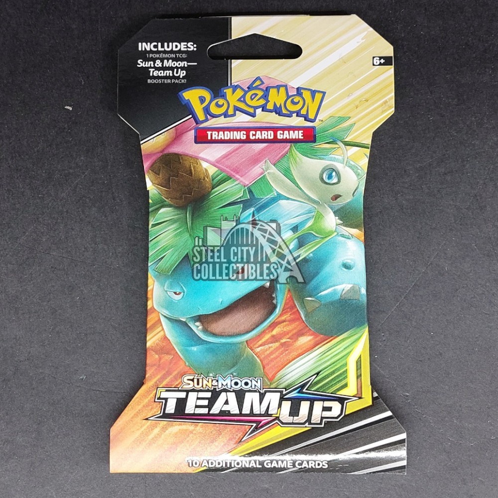 Pokemon Sun & Moon Team Up Sleeved Booster Pack | Steel City Collectibles