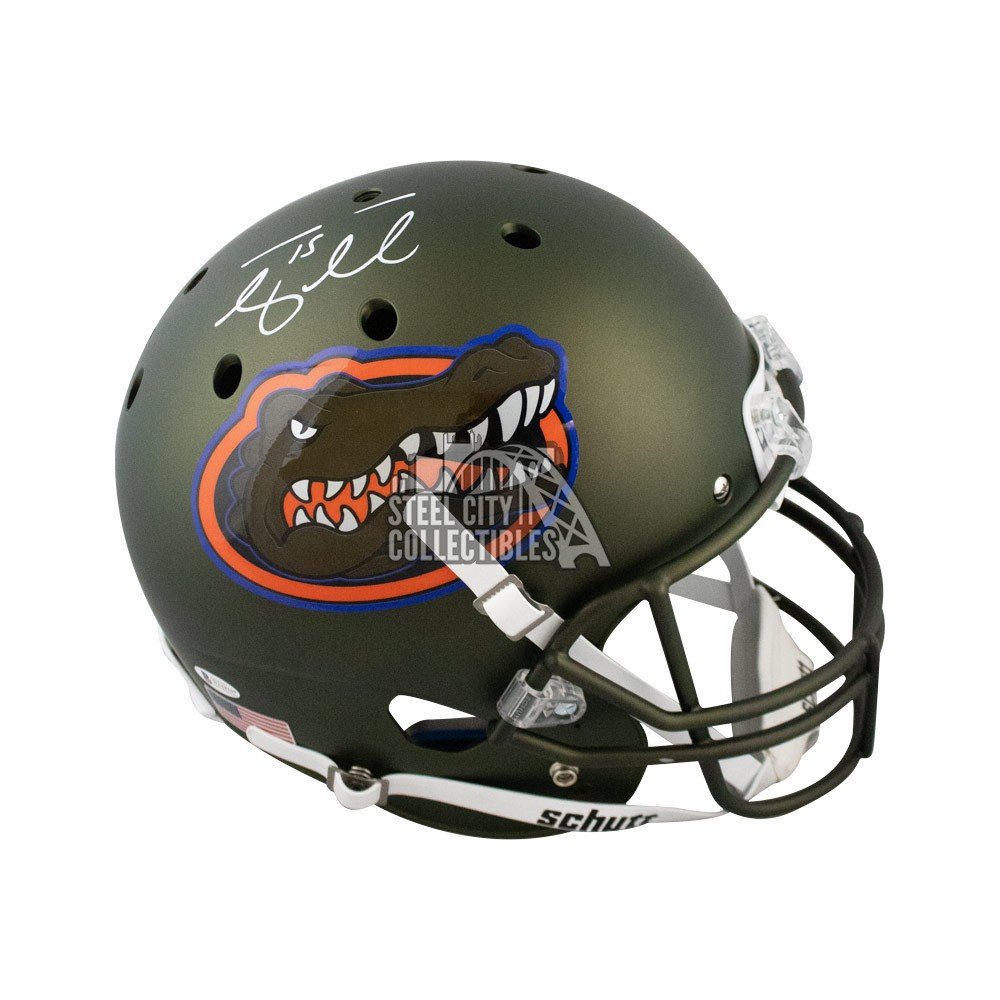 tim tebow autographed helmet