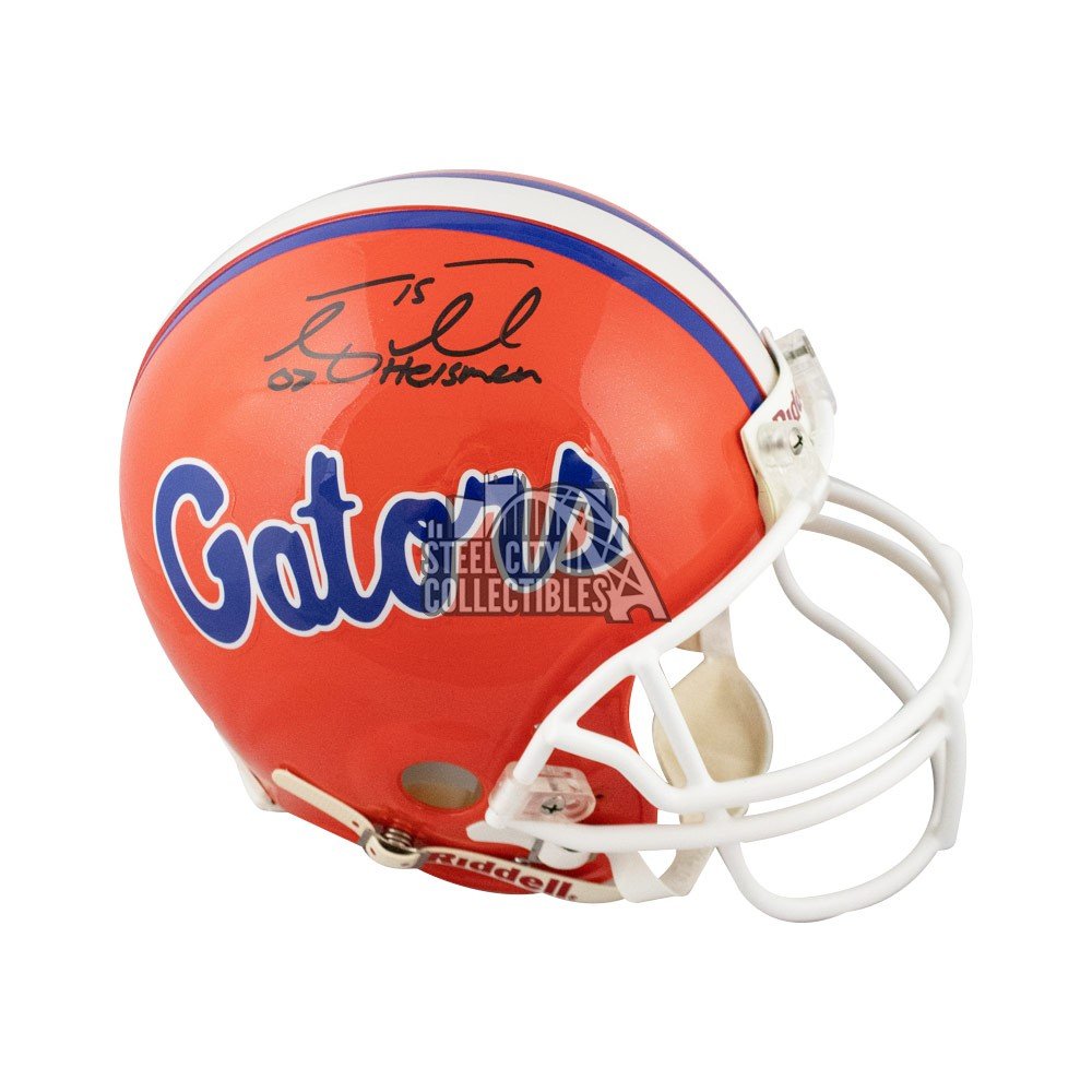 tim tebow autographed helmet