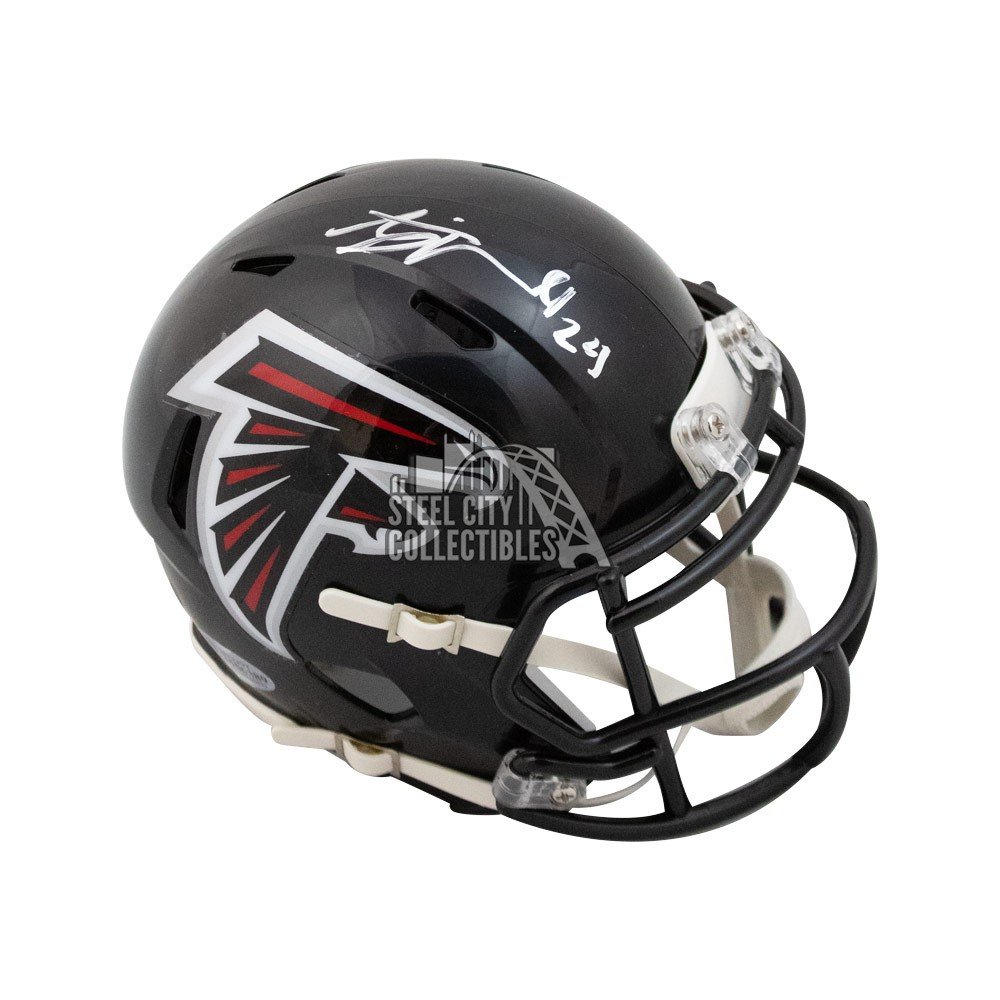 A.J. Terrell Autographed Atlanta Falcons Speed Mini Football Helmet