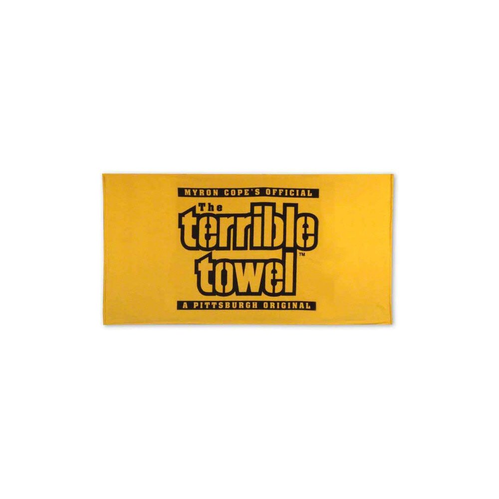 Myron Cope's Official Terrible Towel Beach Towel Steel City Collectibles
