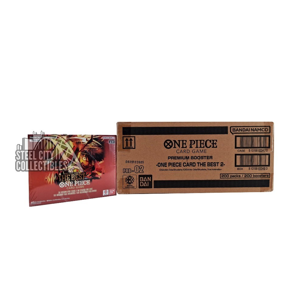 premium booster vol. 2 - booster box One Piece PRB-02 The Best Vol 2 Premium Booster Box (Japanese) main image 1