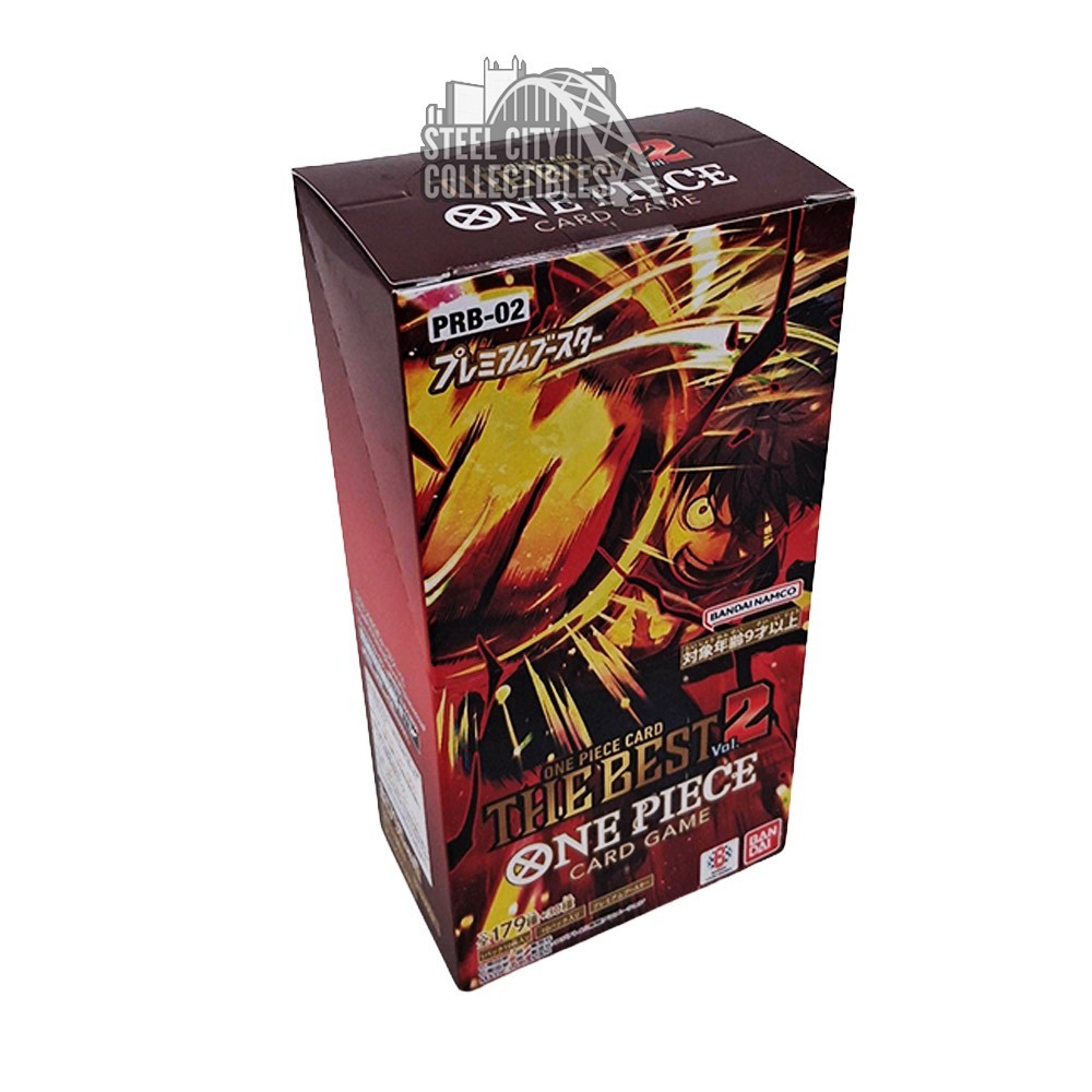 which one piece booster box is best ONE PIECE Card Game The Best Vol. 2 PRB-02 Premium Booster Box main image 1