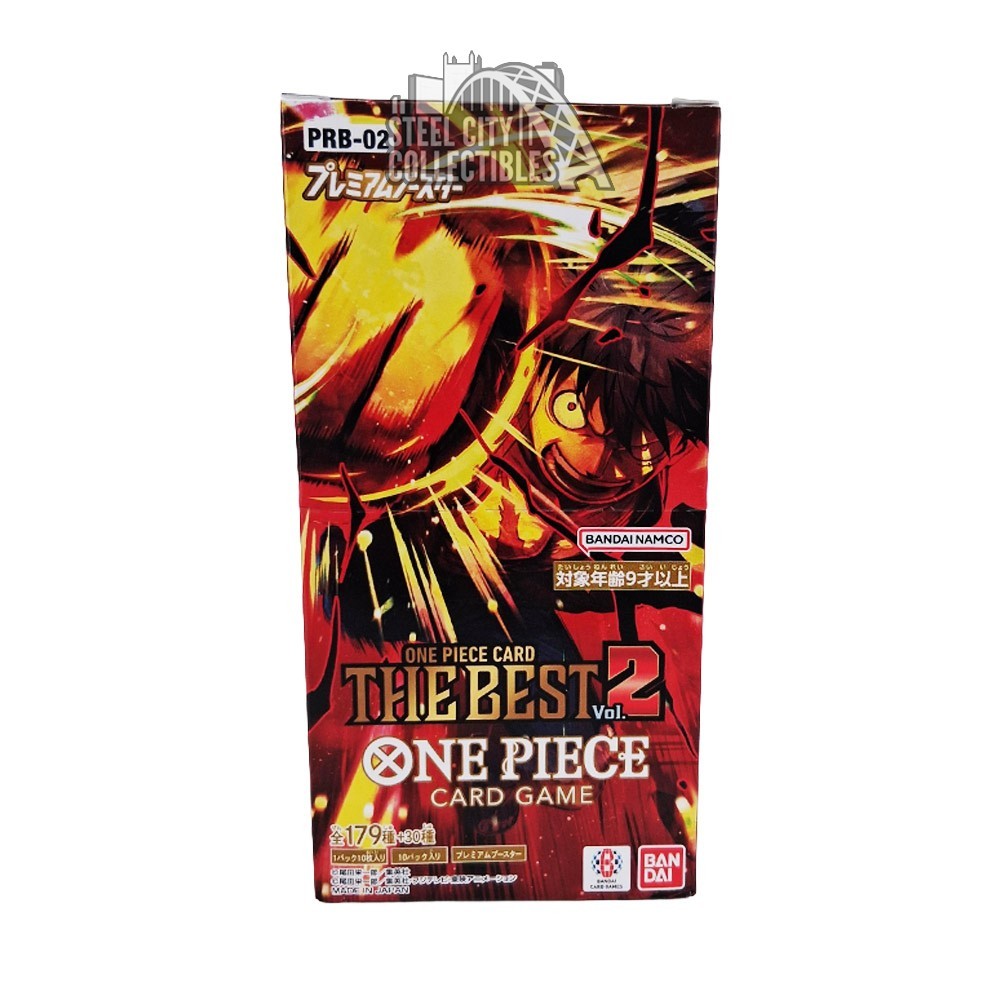 best one piece booster box One Piece The Best Vol 2 Japanese Booster Box