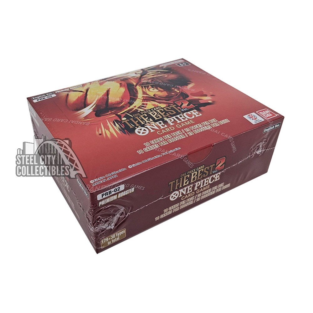 ONE PIECE CARD GAME THE BEST 2 ×2BOX One Piece Card Game Premium Booster The Best Vol.2 PRB-02 Booster