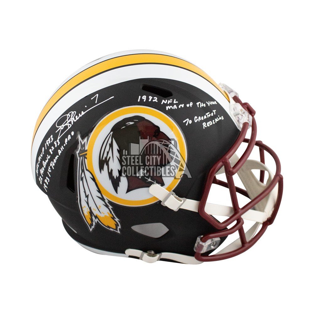 Joe theismann single bar helmet