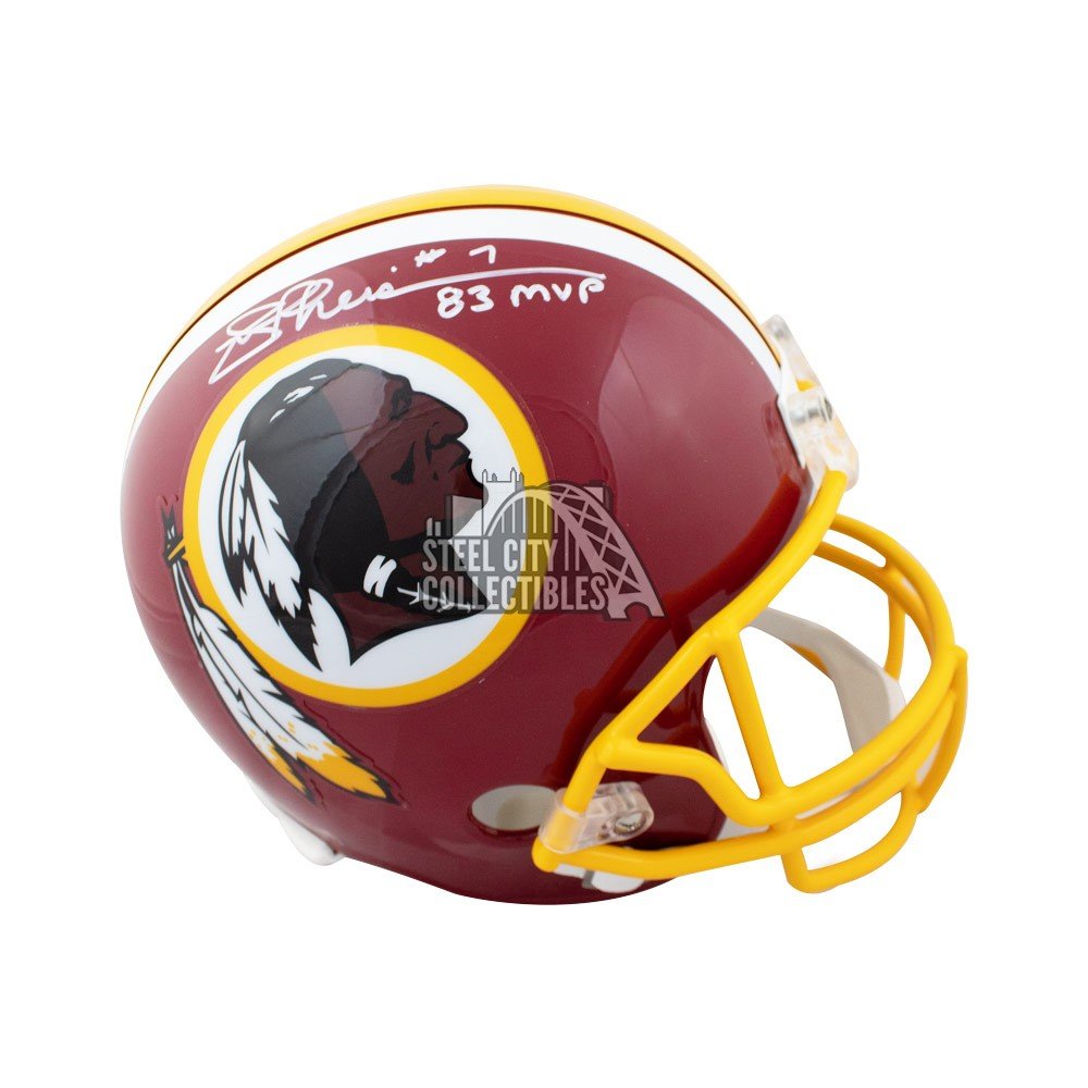 Joe Theismann MVP Autographed Washington Redskins Full-Size Football Helmet  JSA