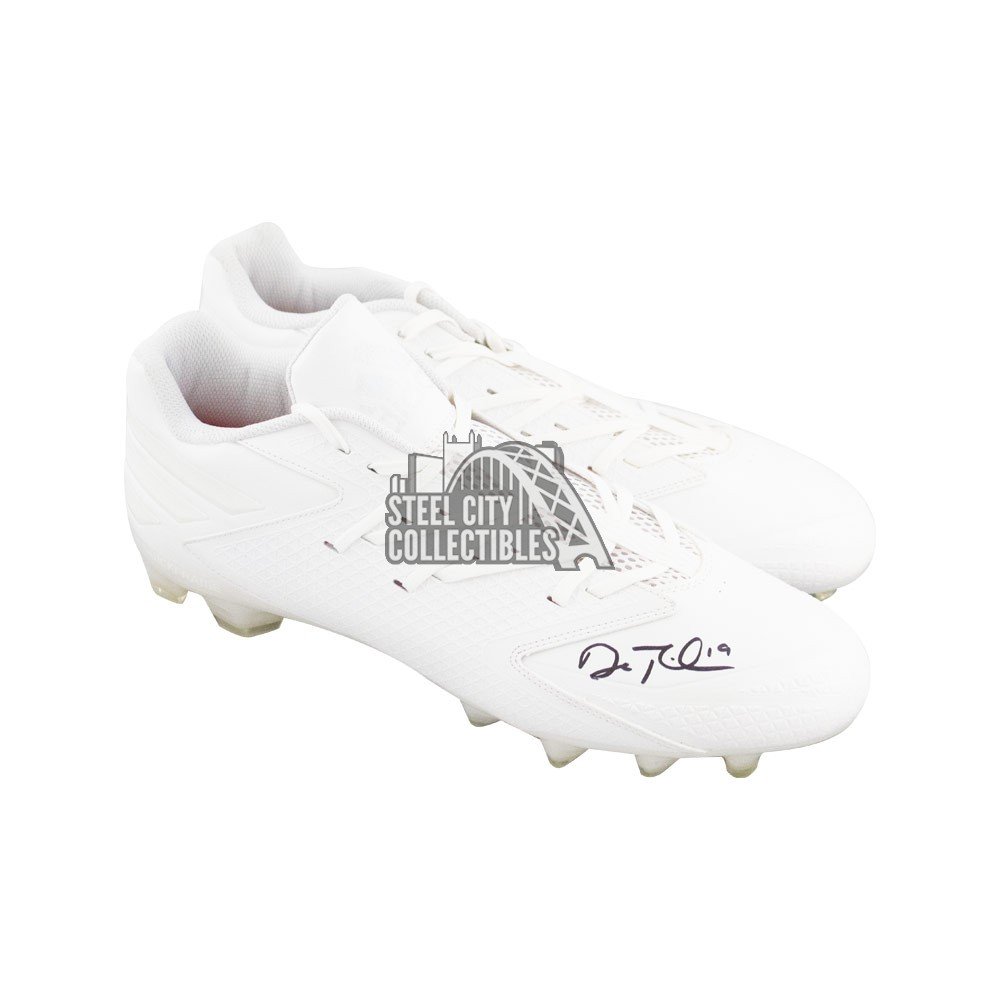 all white football cleats