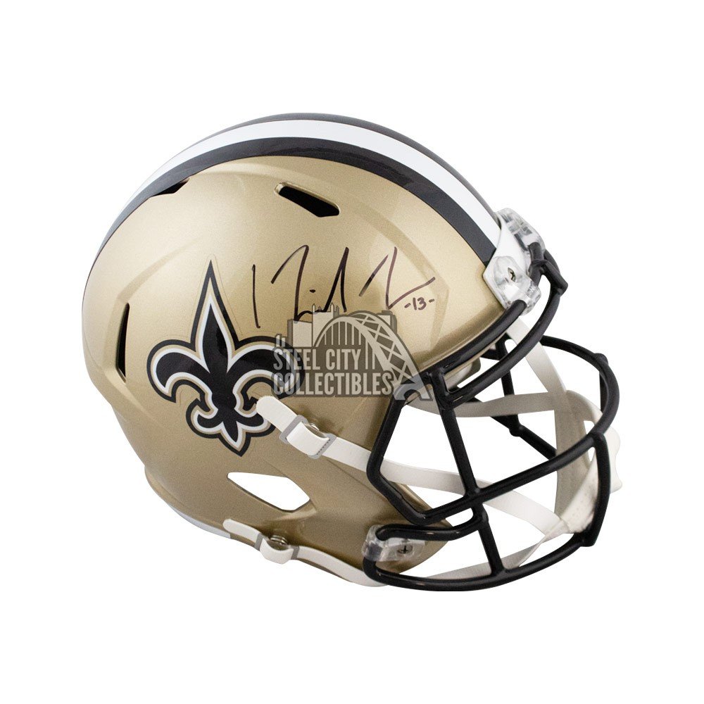 michael thomas signed helmet