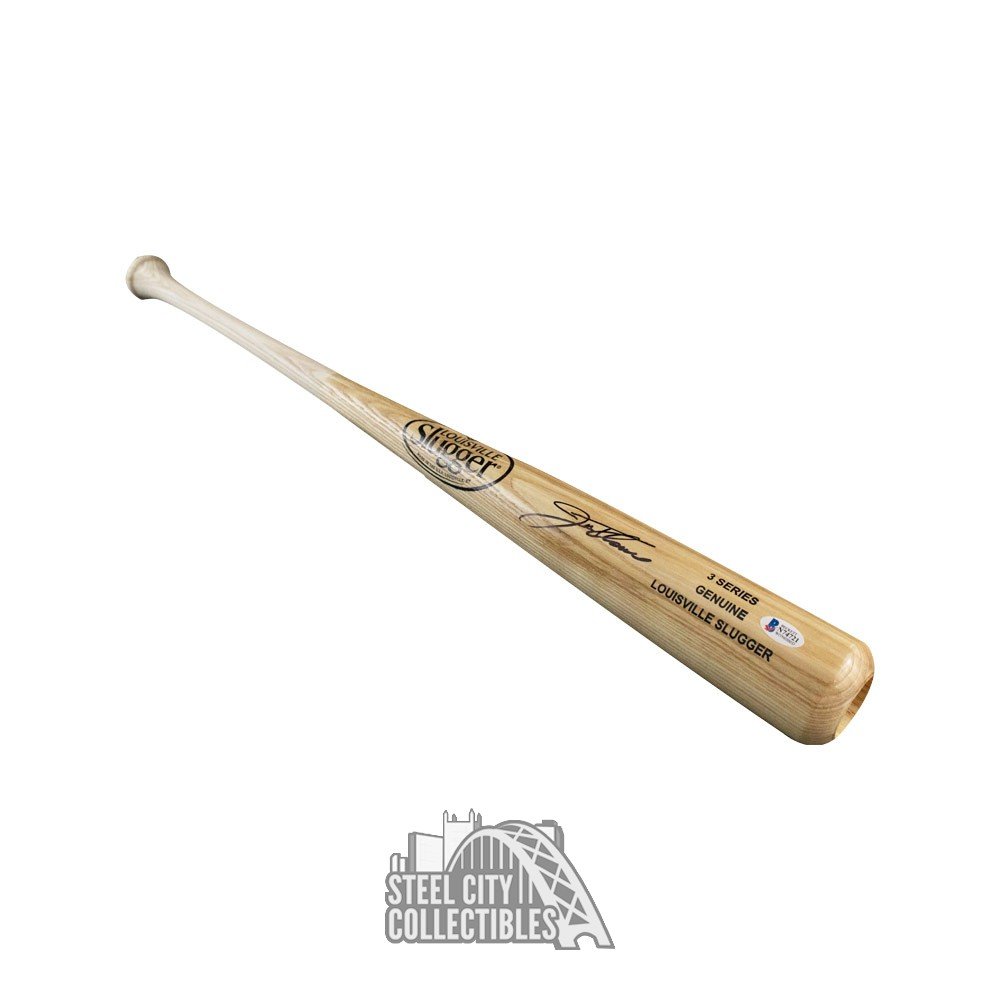 Jim thome autographed sales bat