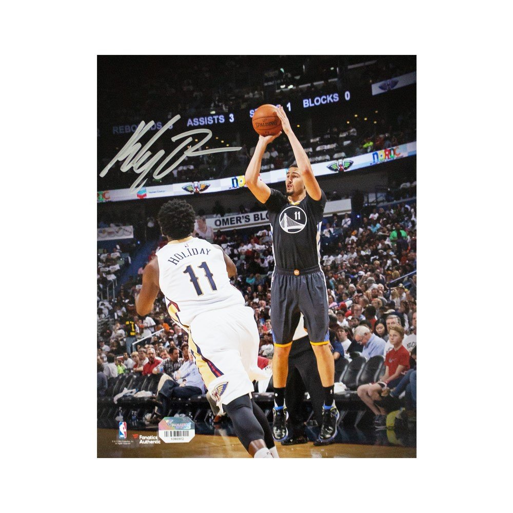 klay thompson autograph