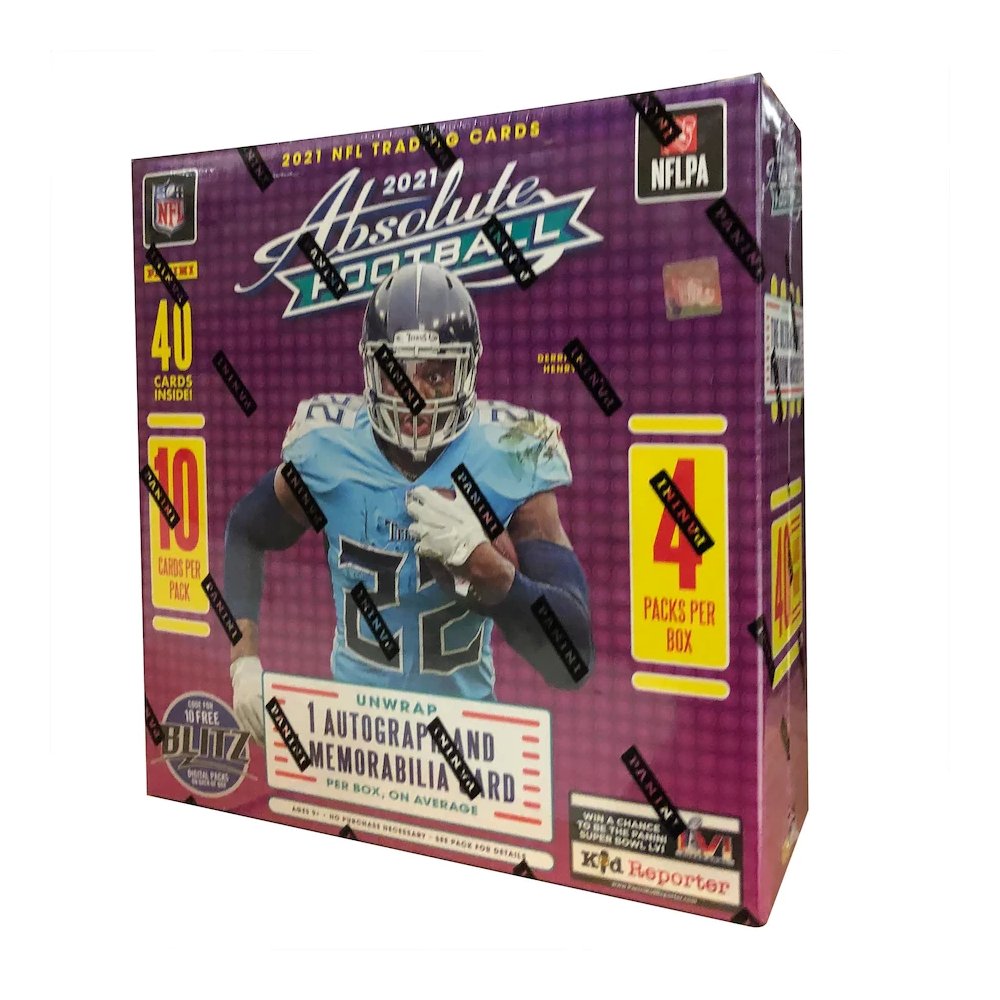 2021 Panini Absolute Football Fanatics Mega Box Steel City Collectibles