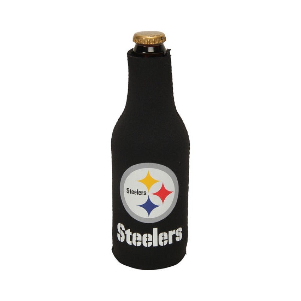 steelers beer koozie