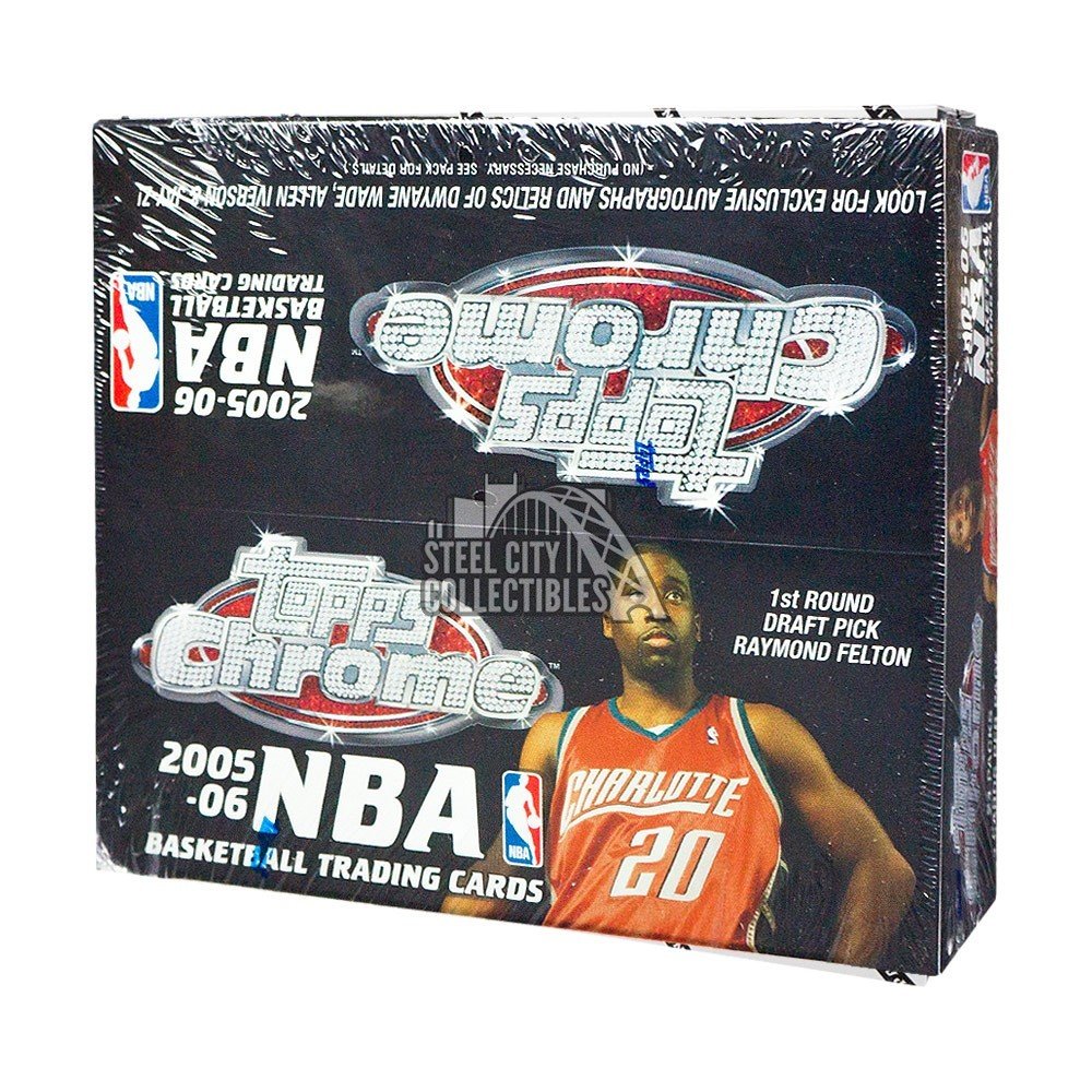 200506 Topps Chrome Basketball 24ct Retail Box Steel City Collectibles