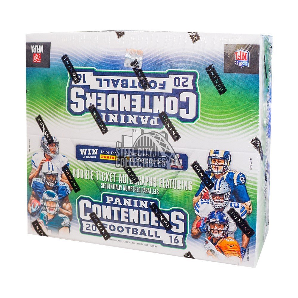2016 Panini Contenders Football 24ct Retail Box Steel City Collectibles
