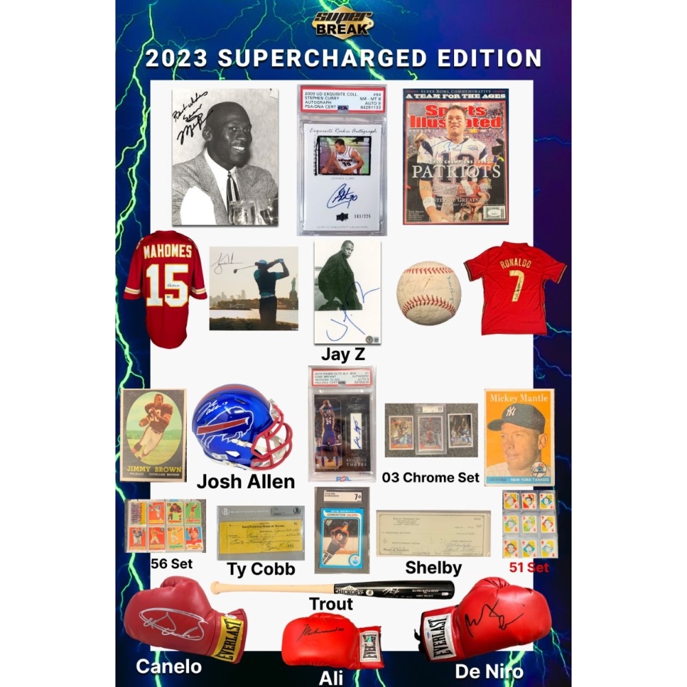 2023 Super Break Supercharged Edition 5Box Case Steel City Collectibles