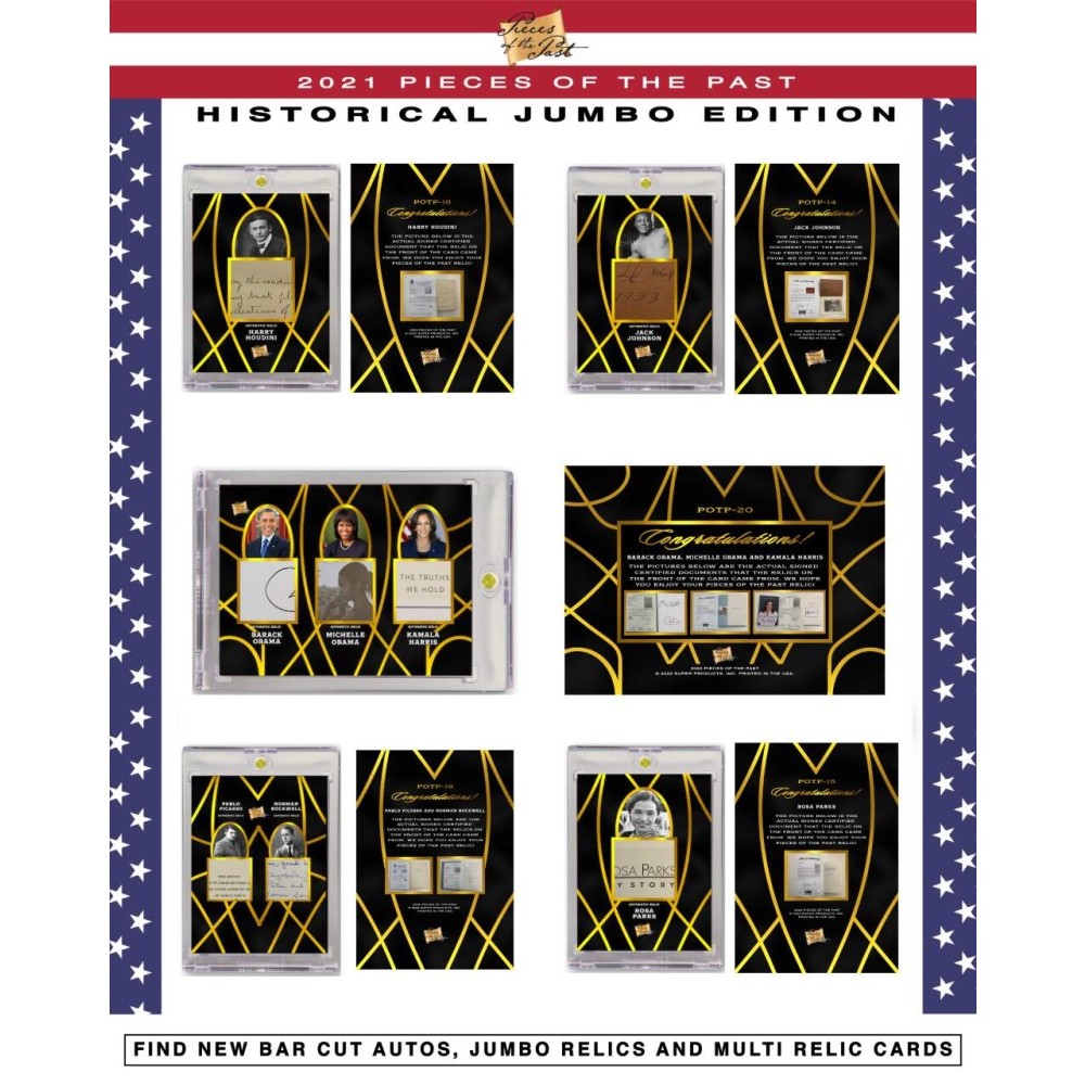 2022 Super Break Pieces of the Past Historical Jumbo Edition Box