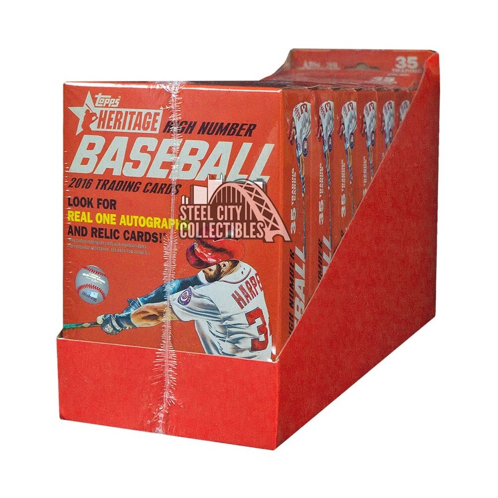 0 Heritage Topps BOX OPENING! (hobby 2016 Topps Heritage High