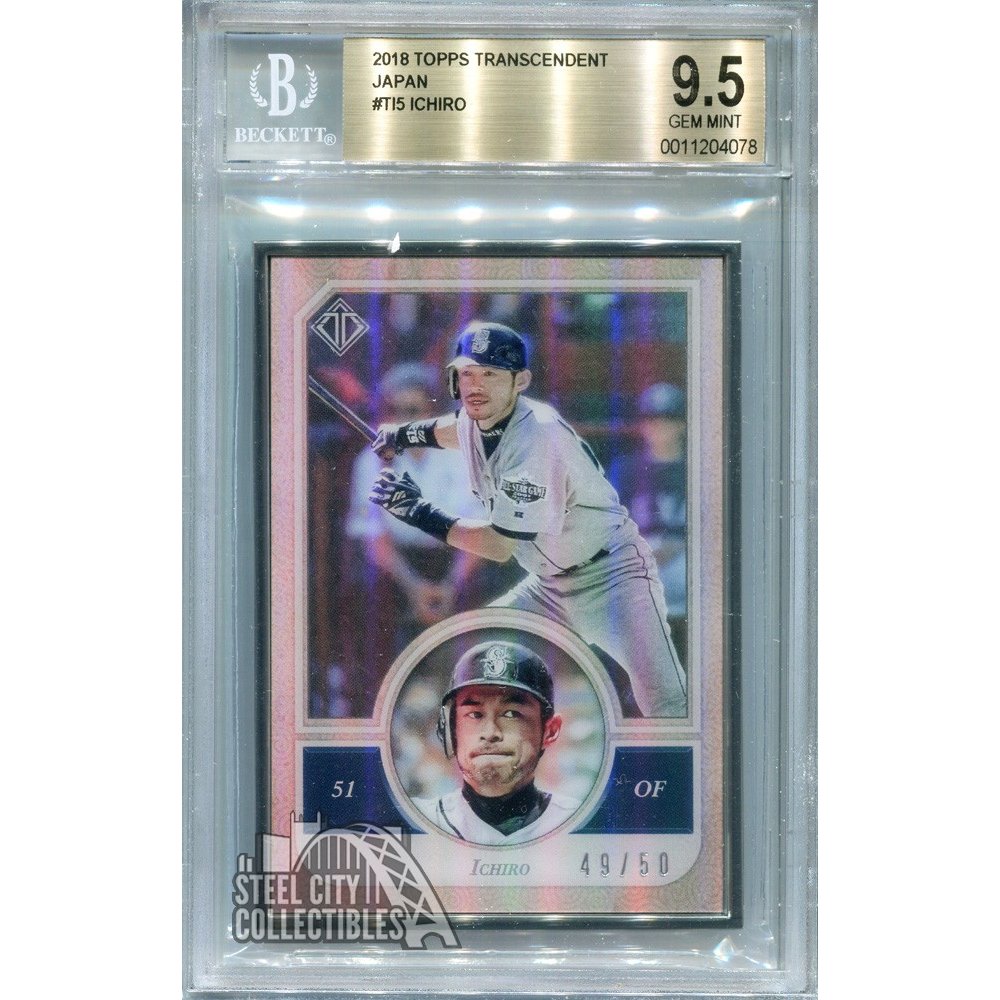 5枚限定 1st 2018 TOPPS. TRANSCENDENT. ICHRO(イチロー)5枚 5枚限定 1st 2018 TOPPS. TRANSCENDENT. ICHRO(イチロー)5枚