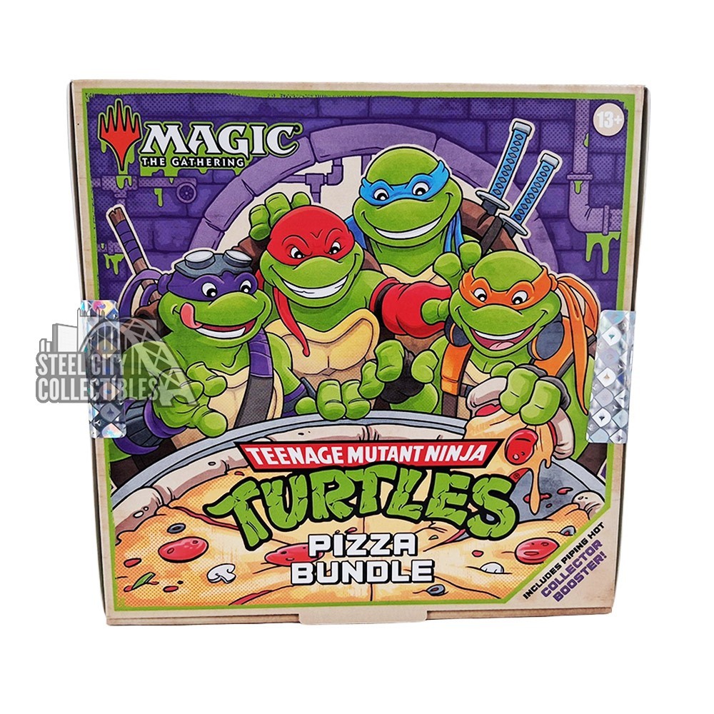 Magic the Gathering Teenage Mutant Ninja Turtles Pizza Bundle 4