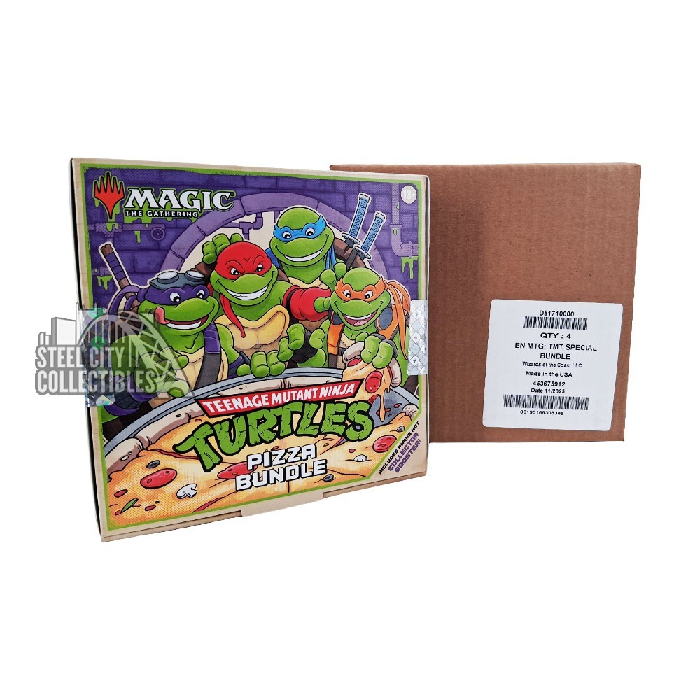 Magic the Gathering Teenage Mutant Ninja Turtles Pizza Bundle 4