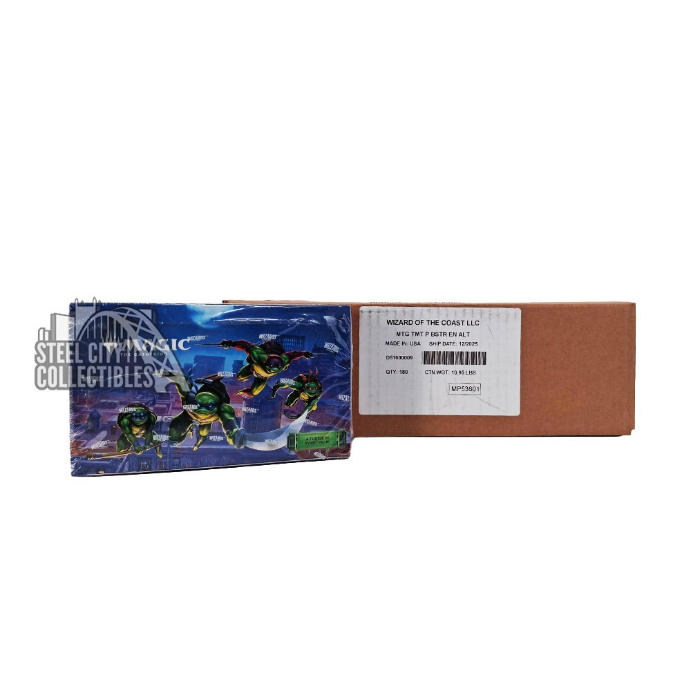 mtg ninja turtles collector booster box Amazon.com: Magic: The Gathering | Teenage Mutant Ninja Turtles - Collector  Booster Box | 12 Packs main image 1