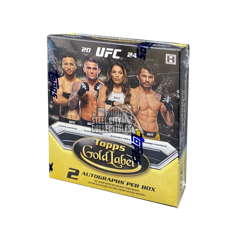 2024 Topps Gold Label UFC Hobby Box | Steel City Collectibles