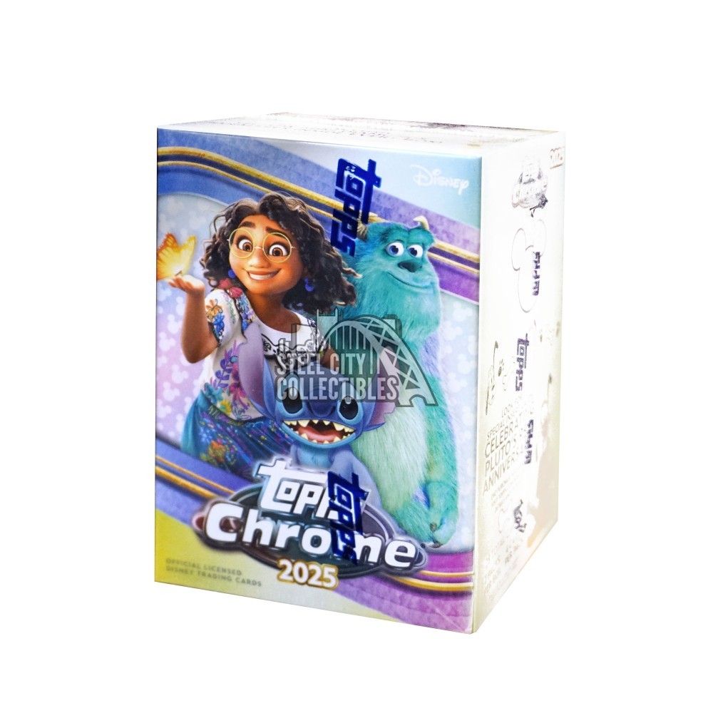 (未開封シュリンク付)2025 TOPPS CHROME DISNEY 2025 Topps Chrome Disney Hobby Box - Legends Fan Shop