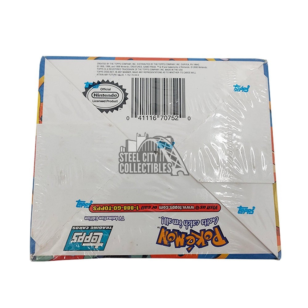 2000 Topps Pokemon Animation Series 2 Box | Steel City Collectibles 2000 Topps Pokemon Animation Series 2 Box | Steel City Collectibles