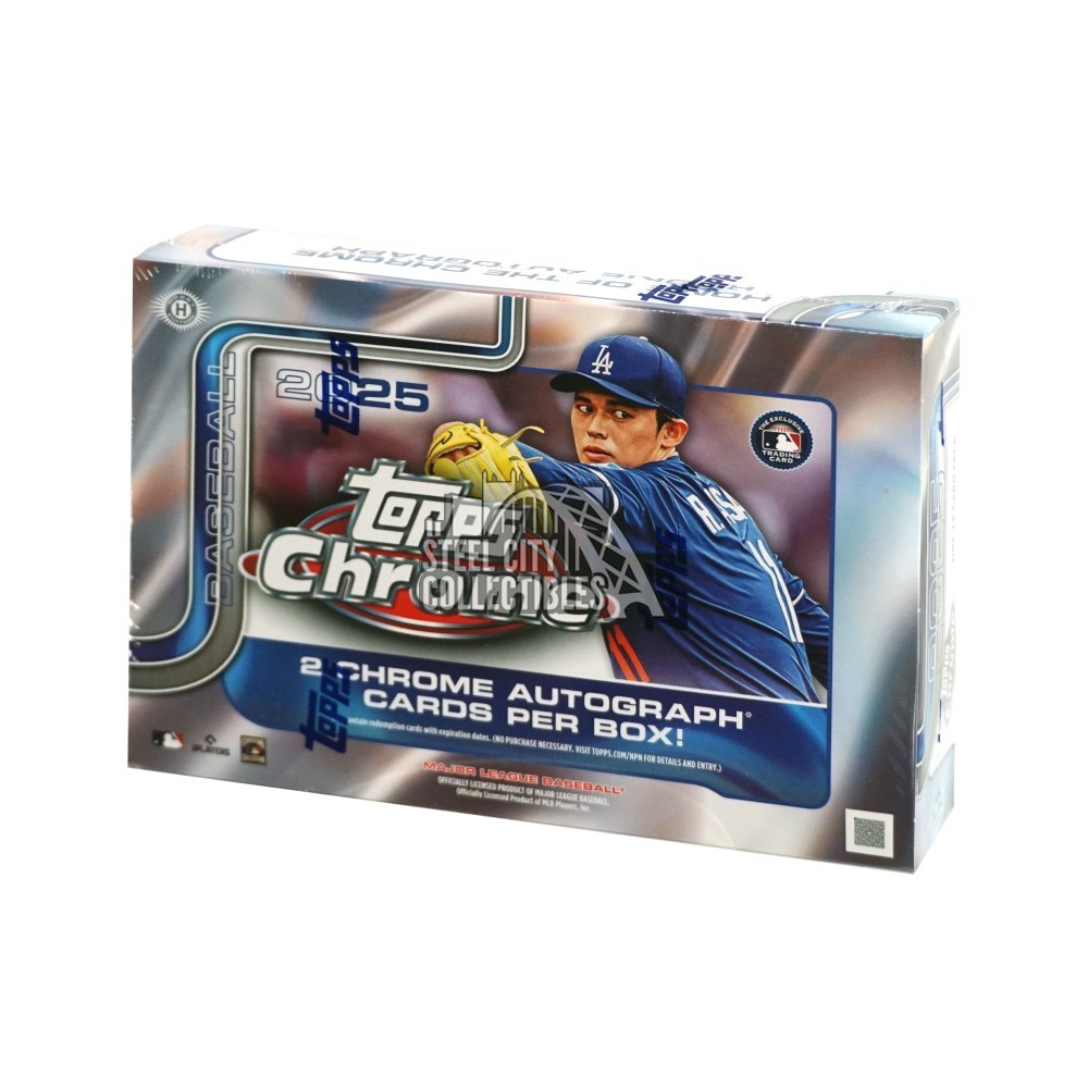 2025 Topps Chrome Baseball Breaker's Delight Box | Steel