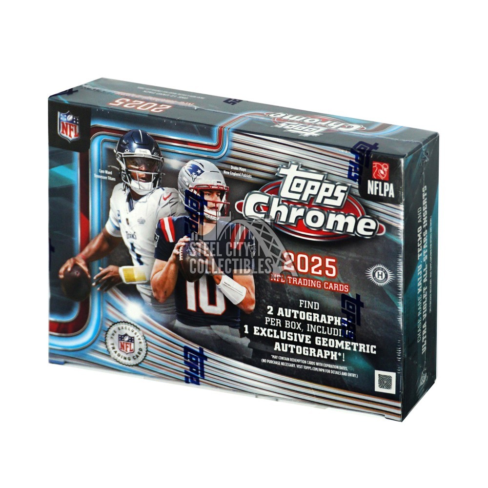 2025 Topps Chrome Football Delight Box | Steel City Collectibles