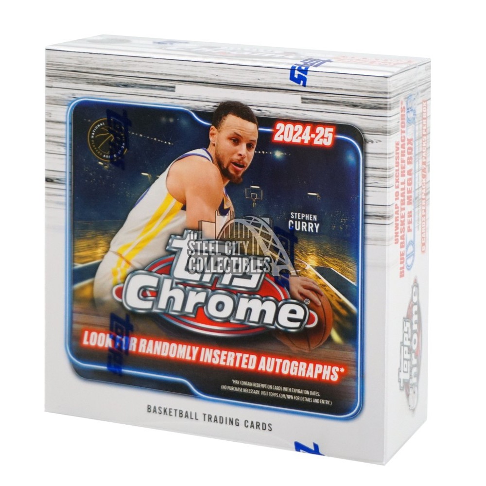 その他 TOPPS CHROME 2024-25 Topps Chrome Basketball Mega Box | Steel City