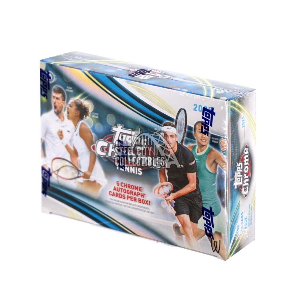 2025 Topps Chrome Tennis Breaker's Delight Box | Steel City