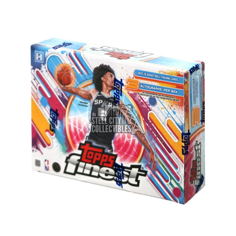 2025-26 Topps Finest Basketball Delight Box | Steel City Collectibles
