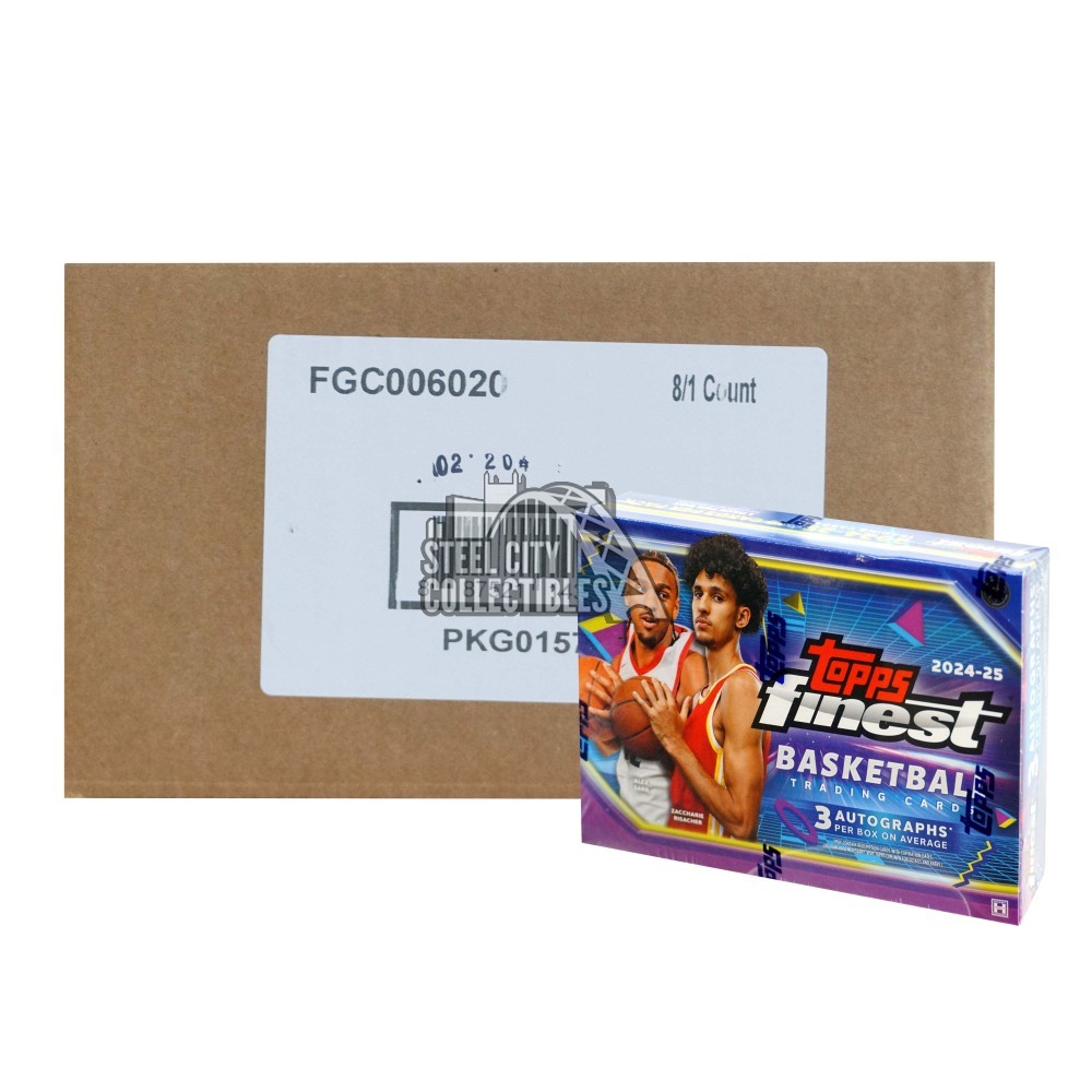 2024-25 Topps Finest Basketball Breaker's Delight 8-Box Case