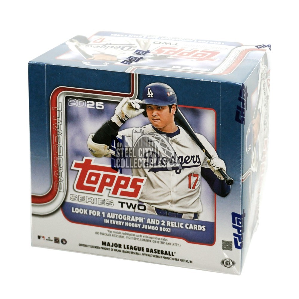 2025 Topps Series 2 Baseball Hobby Jumbo Box | Steel City