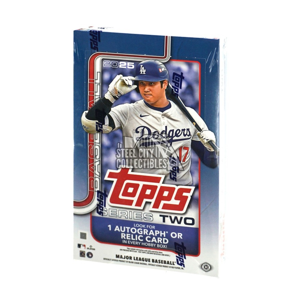 【大谷翔平】Topps Baseball Series 2 Hobby Box Amazon.co.jp: 【予約開始】2025 Tops Baseball series 2 Hobby