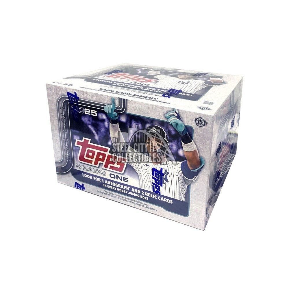 2025 Topps Series 1 Baseball Hobby Jumbo Box | Steel City