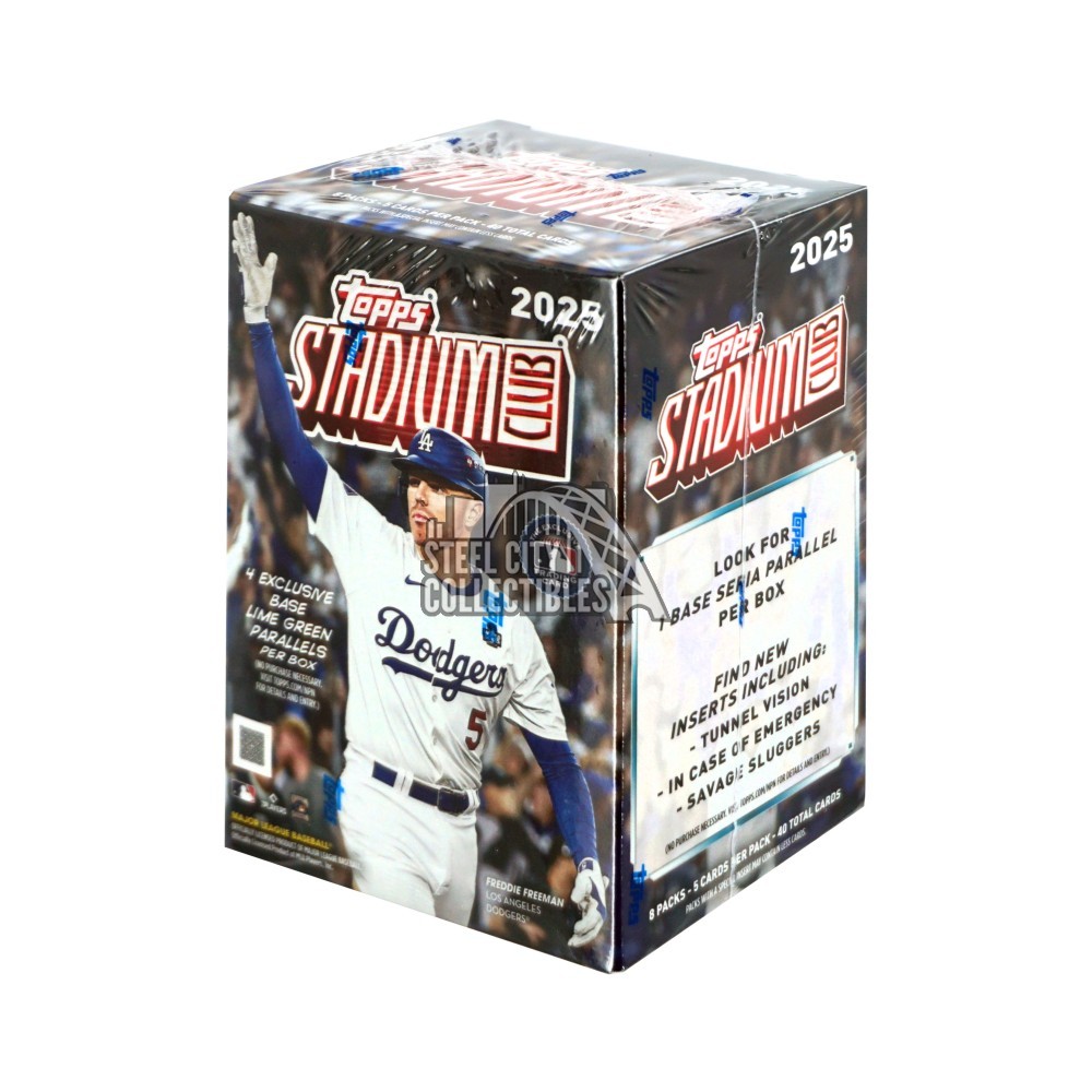 2025 Topps Stadium Club Baseball Blaster Box | Steel City Collectibles