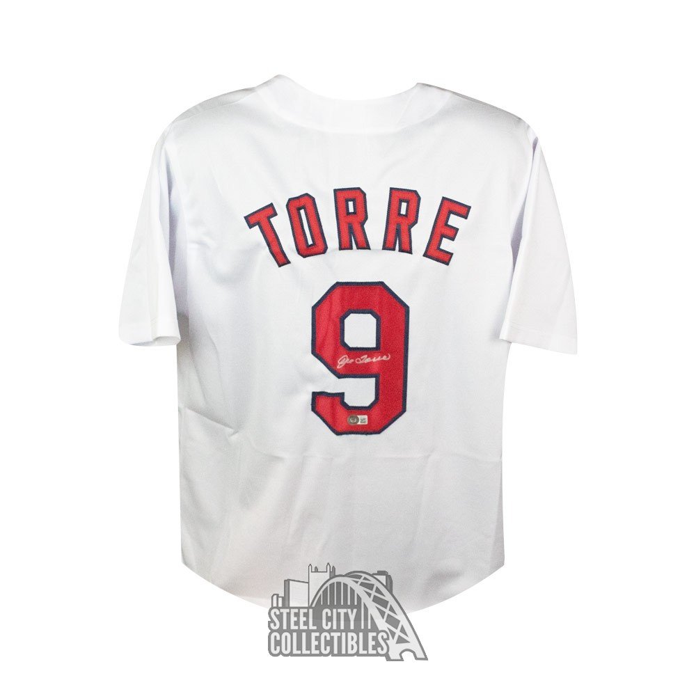 Joe Torre Autographed St Louis Custom Baseball Jersey - BAS