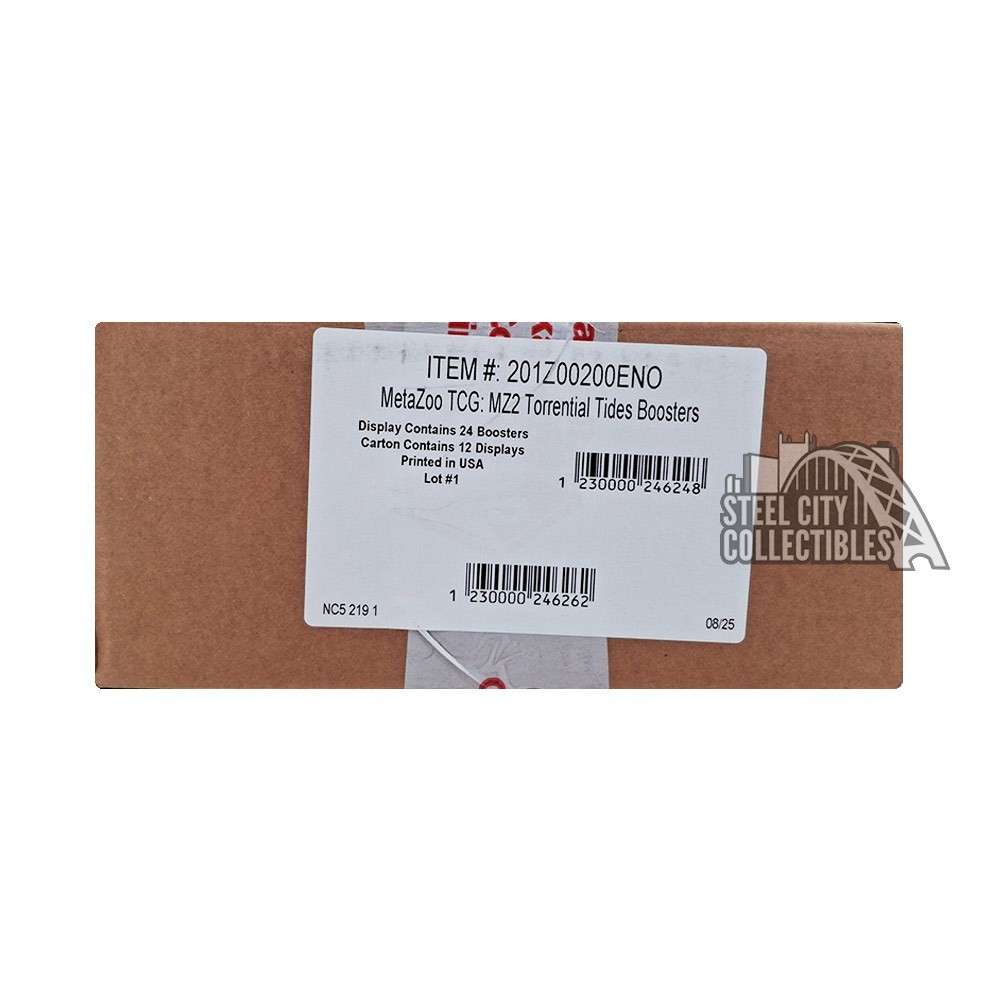 metazoo torrential tides booster box MetaZoo TCG: Torrential Tides Booster Pack